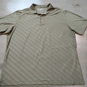 Nike Golf Tour Performance Polo Shirt Men's XL Olive Green Dri Fit Swoosh